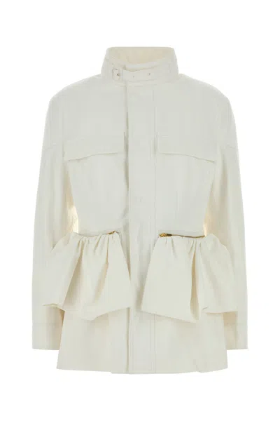 Carven White Cotton Esperanto Jacket