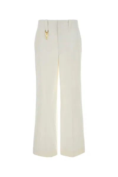 Carven White Cotton Pants