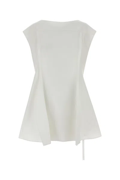 Carven Esperanto Panelled Top In White