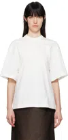 Carven Womens Orchid Foulard Draped Self-tie Cotton-jersey T-shirt In Orchid