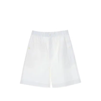 CARVEN CARVEN WHITE SHORTS - KNEE-LENGTH SHORTS WOMEN