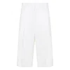 Carven Double-pleats Bermuda Shorts