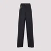 Carven Key Charm Straight-leg Jeans In Blue