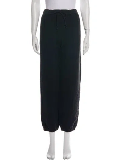 Pre-owned Carven Wide Leg Pants In Black