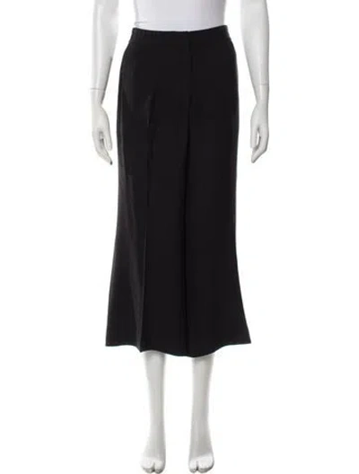 Pre-owned Carven Wide Leg Pants In Blue