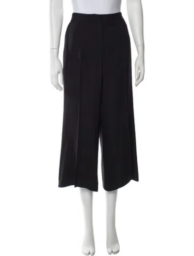 Pre-owned Carven Wide Leg Pants In Blue