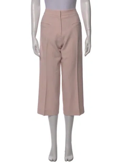 Pre-owned Carven Wide Leg Pants In Pink