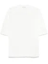 Carven Wide-sleeved Cotton Sweater With Subtle Branding