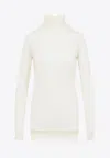 Carven Turtle Neck Underpinning Pullover Women In Pattern