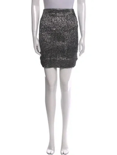 Pre-owned Carven Wool Mini Skirt