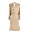CARVEN WOOL OVERSIZED TRENCH COAT