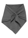 Carven Wool Scarf In Gray