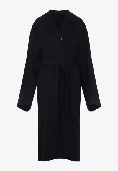 CARVEN WOOL WRAP COAT