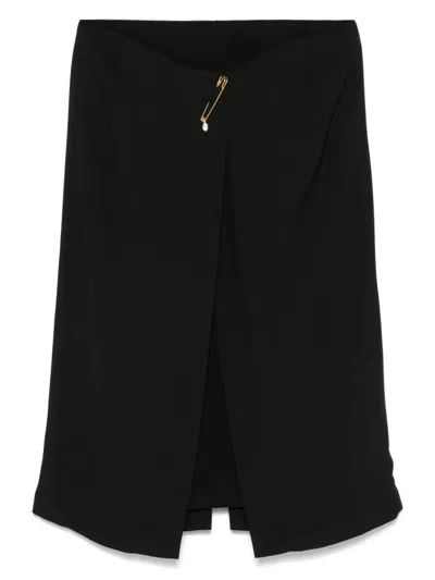 CARVEN WRAP SKIRT
