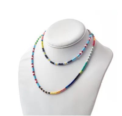 Caryn Lawn Big Sur Long Necklace In Seacrest In Multi