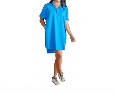 Caryn Lawn Jackie Dress In Royal In Blue