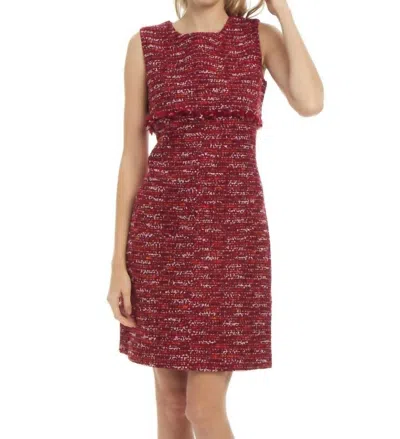 Caryn Lawn Jackie Mini Dress In Red
