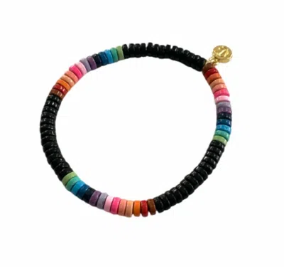 Caryn Lawn Laguna Bracelet In Black Multi