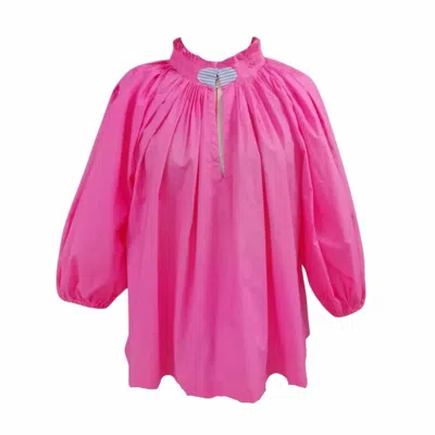 Caryn Lawn Women's Camille Top In Pink
