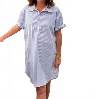 Caryn Lawn Women's Jackie Dress In Blue