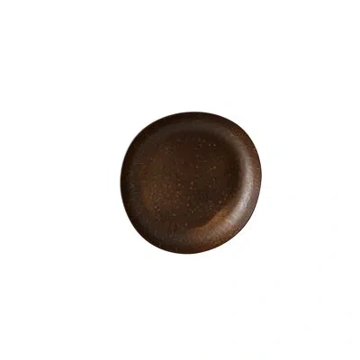 Casa Alegre Amazonia 11.02" Bread And Butter Plate In Brown