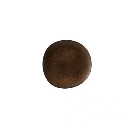 Casa Alegre Amazonia 11.02" Dinner Plate In Brown