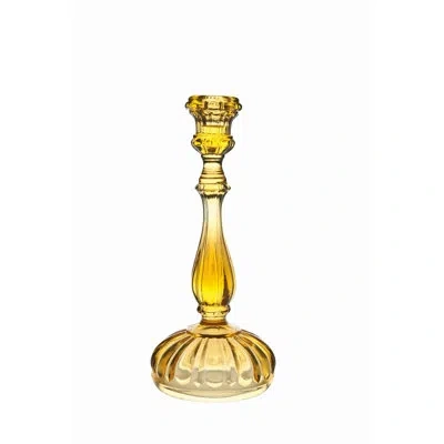 Casa Alegre Candlestick In Gray