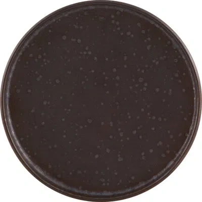 Casa Alegre Iris Earthenware/stoneware Charger In Brown