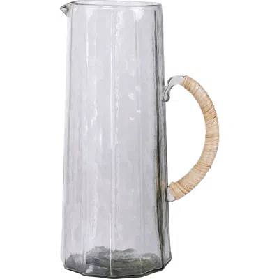 Casa Amarosa Glass Pitcher In Transparent