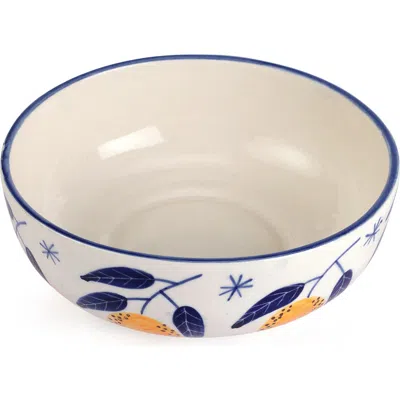 Casa Amarosa Italian Lemon Bowl In White