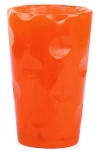 Casa Amarosa Outdoor Resin Tumbler In Orange