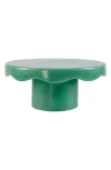 Casa Amarosa Scallop Resin Cake Stand