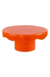 Casa Amarosa Scallop Resin Cake Stand