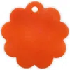 Casa Amarosa Scalloped Resin Cheese & Charcuterie Board In Orange