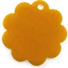 Casa Amarosa Scalloped Resin Cheese & Charcuterie Board In Yellow