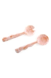 Casa Amarosa Set Of 2 Resin Salad Servers