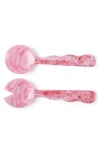 Casa Amarosa Set Of 2 Resin Salad Servers