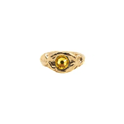 Casa Cala Women's Gold / Yellow Cala Topaz-gold Ring