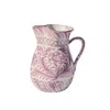 Casa Casa Curated Medium Vase Clay Pitcher In Lilac