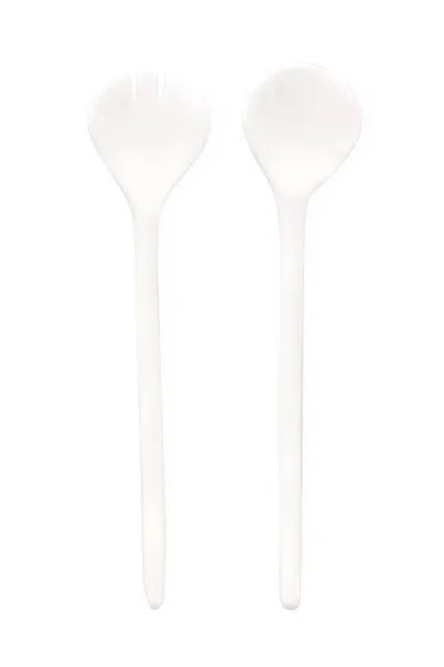 Casa Casa Curated Sculpt Serving Set In White