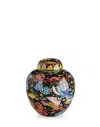 Casa Casa Curated Tea Jar In Colombo Nero In Multi