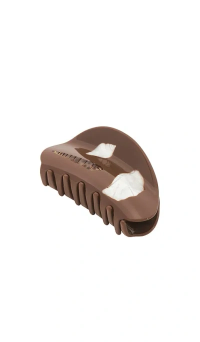 Casa Clara Conch Hair Clip In Brown