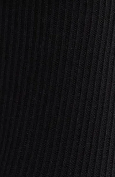 Casa Clara Cotton Blend Crew Socks In Black