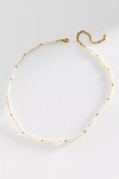 Casa Clara Crystal Choker Necklace In White