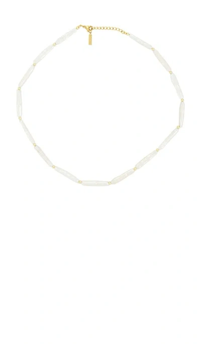 Casa Clara Crystal Choker In White