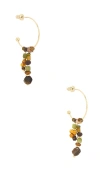 Casa Clara Daisy Drop Earrings In Multi