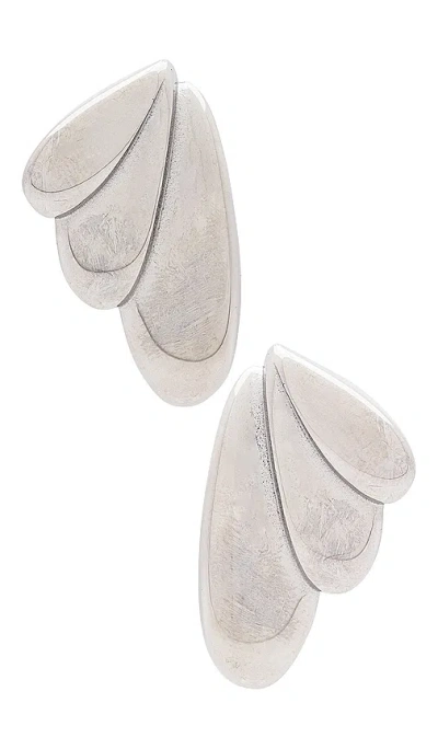 Casa Clara Dawn Earrings In 银色