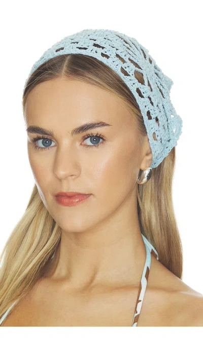 Casa Clara Fable Head Scarf In Light Sky