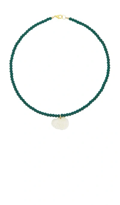 Casa Clara Hailee Necklace In Green
