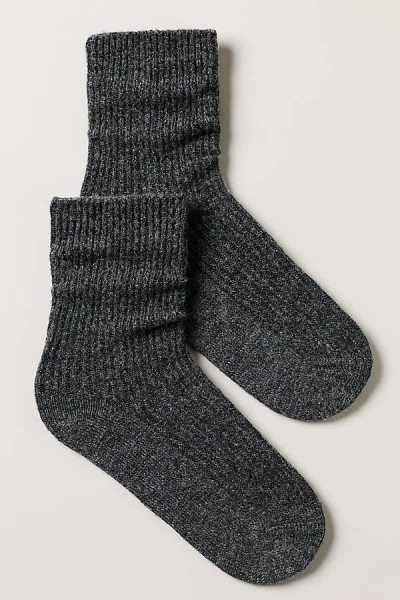 Casa Clara Julian Crew Socks In Grey